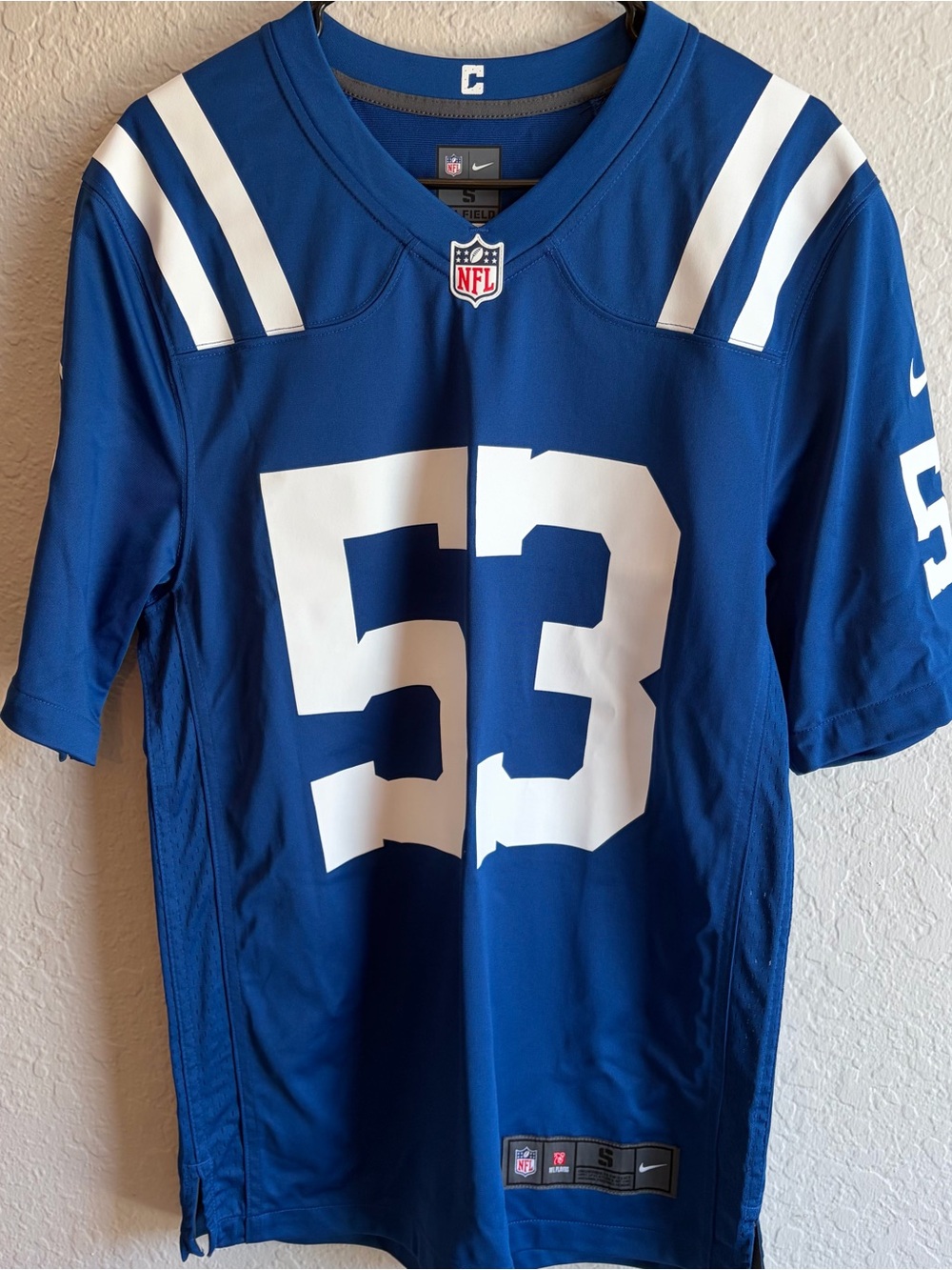 NWOT Indianapolis Colts Nike Shaquille Leonard #53 Football Jersey - Men’s Small